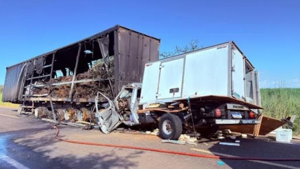 Pai e filho morrem em acidente grave na MG-428, no Triângulo Mineiro