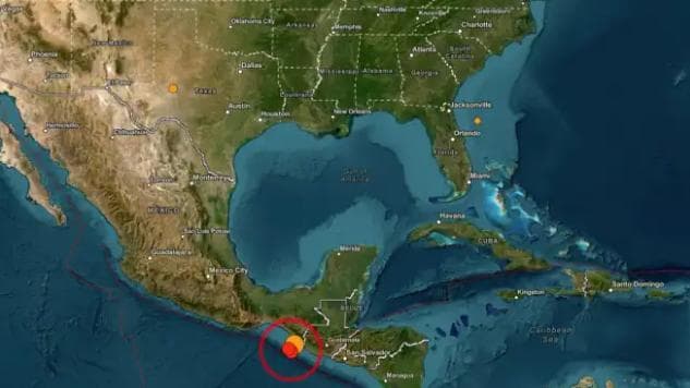 Terremoto de magnitude 7,3 atinge México e provoca alerta de tsunami
