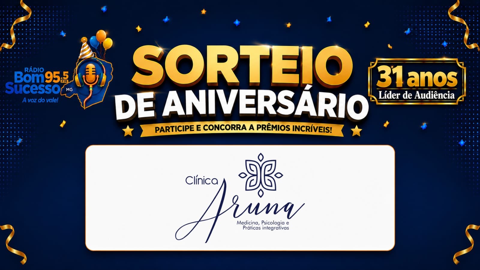Sorteio 82 - Clínica Aruna