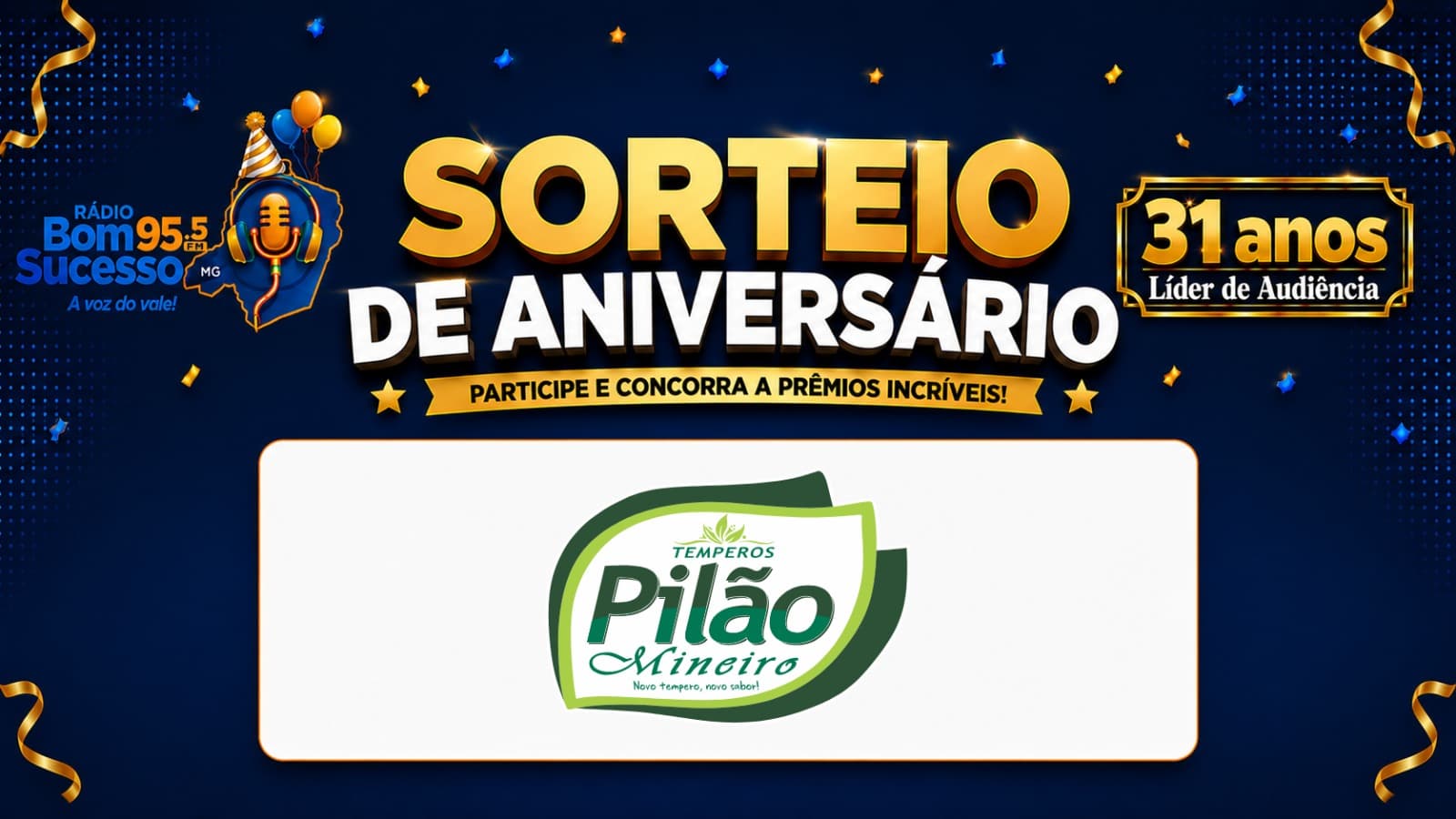 Sorteio 86 - Temperos Pilão